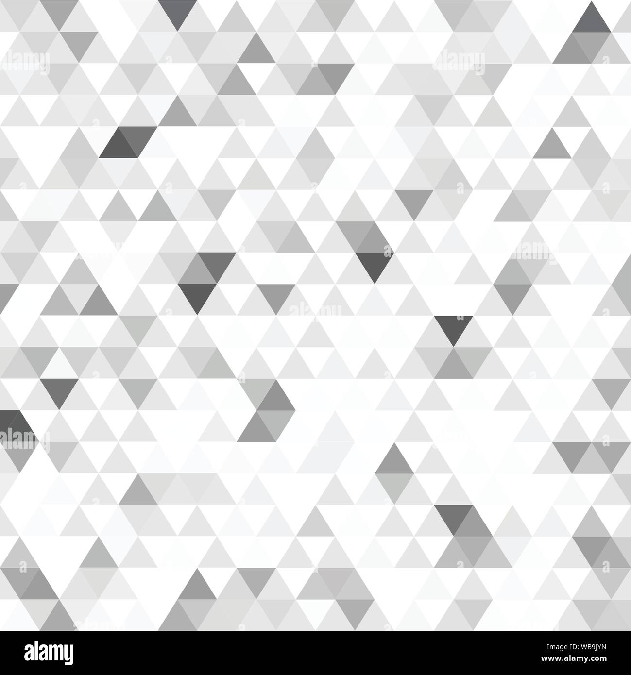 Modern white abstract background with triangles Stock Vector
