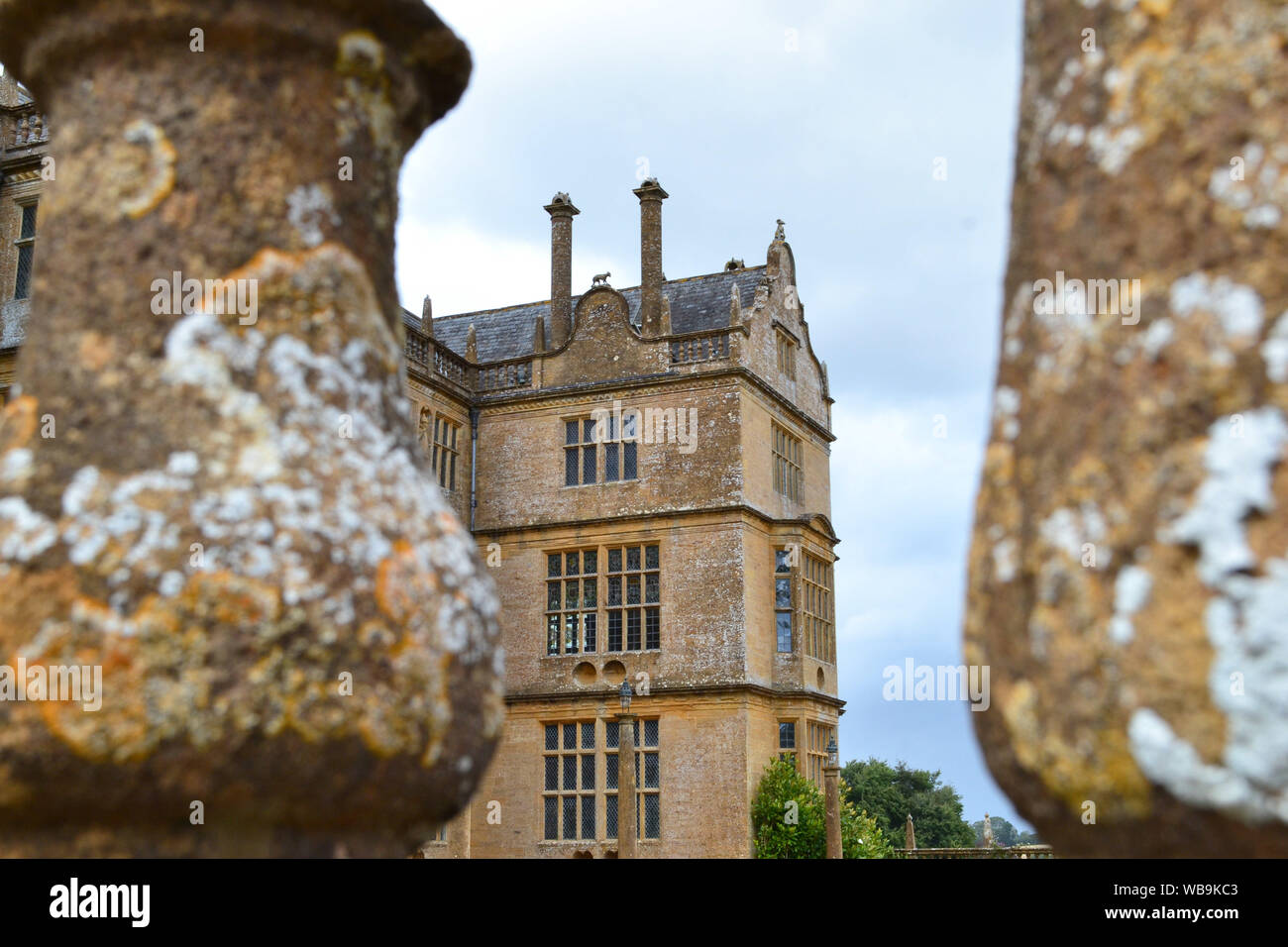 Impressive Montacute House, Somerset, United Kingdom Stock Photo Alamy
