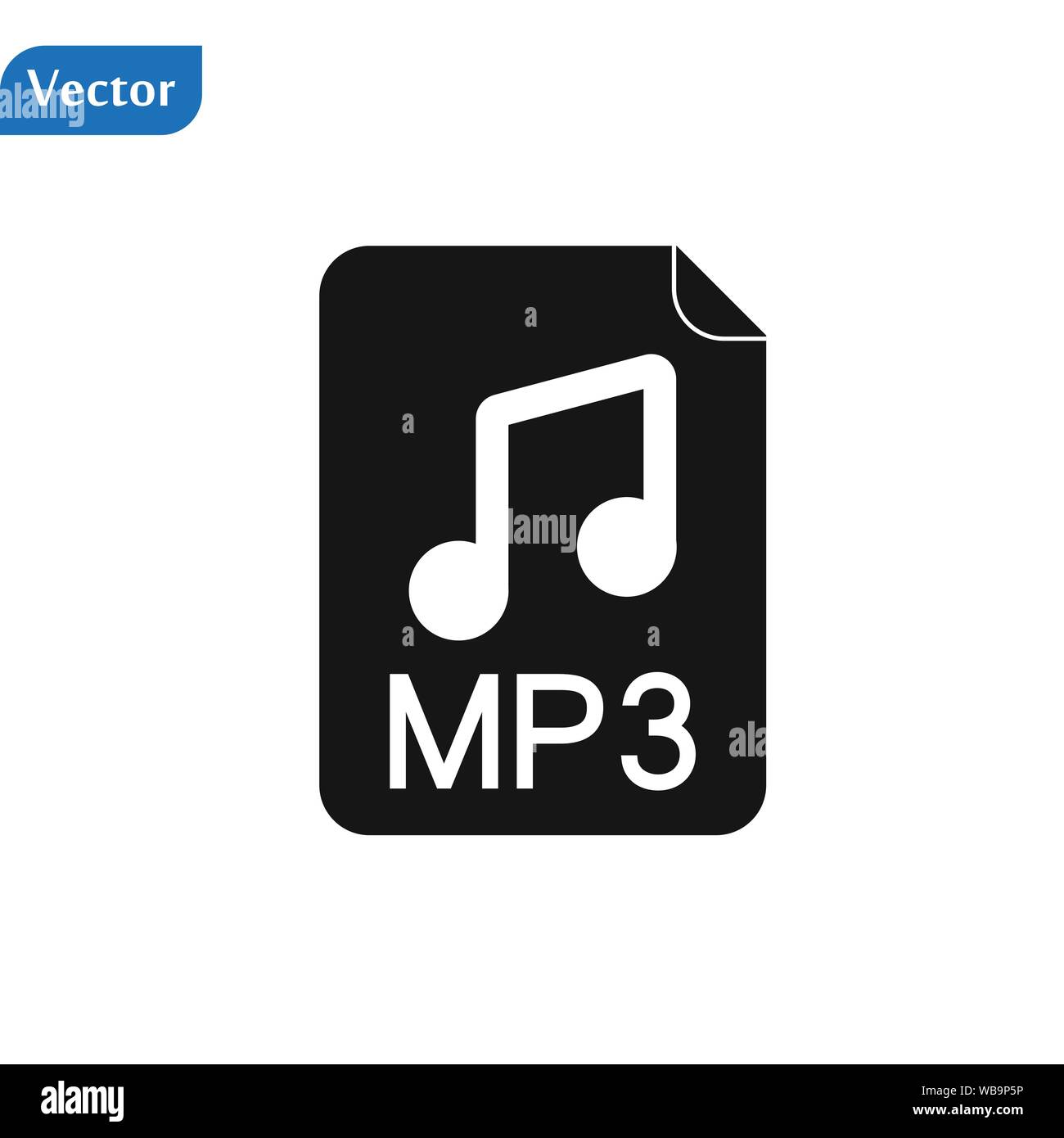mp3 file icon. Logo element illustration. mp3 file design. colored  collection. mp3 file concept. Can be used in web and mobile Stock Vector  Image & Art - Alamy