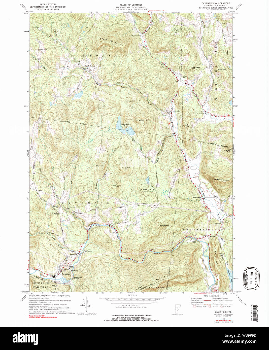 Cavendish vermont hires stock photography and images Alamy