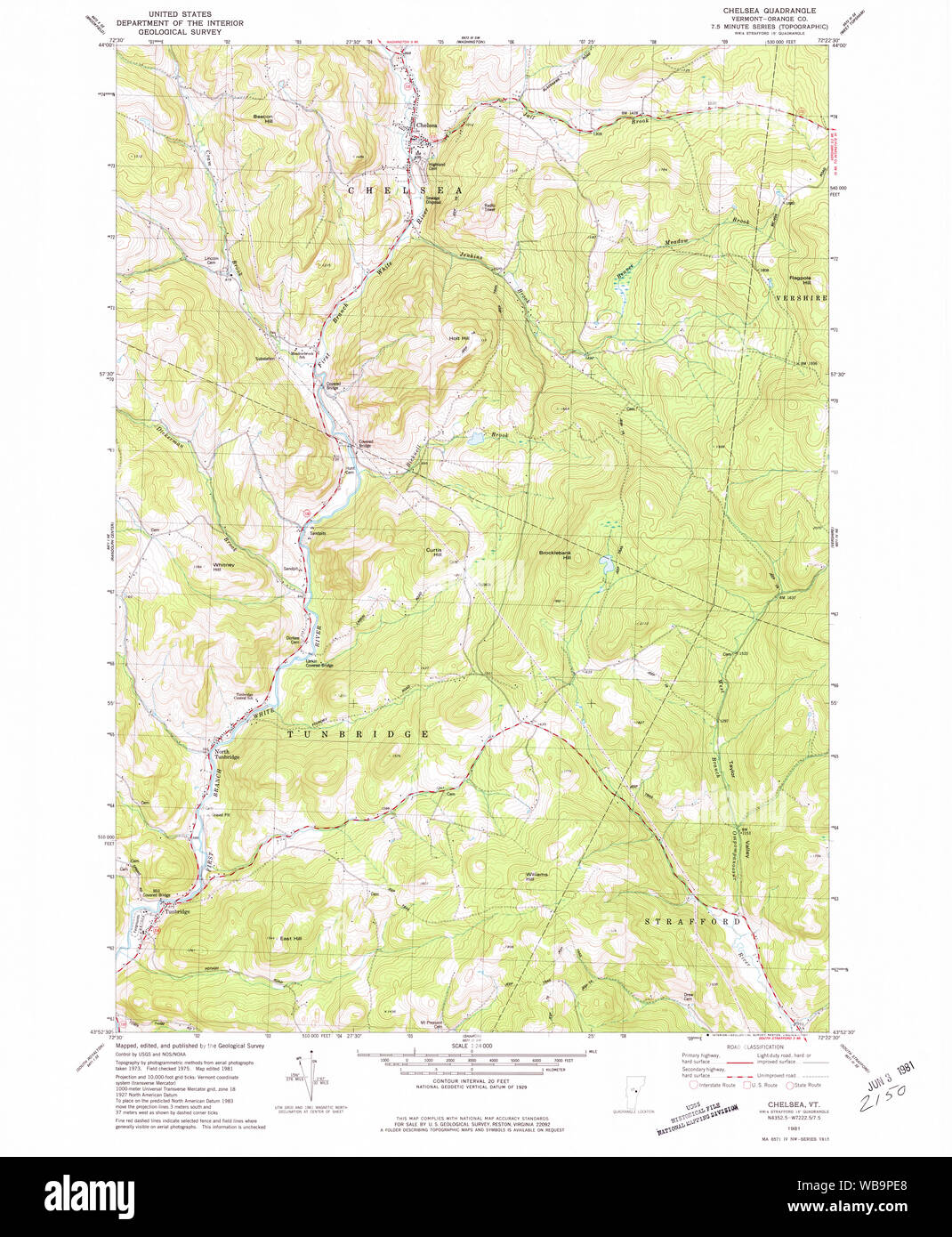 Vermont vt chelsea hires stock photography and images Alamy