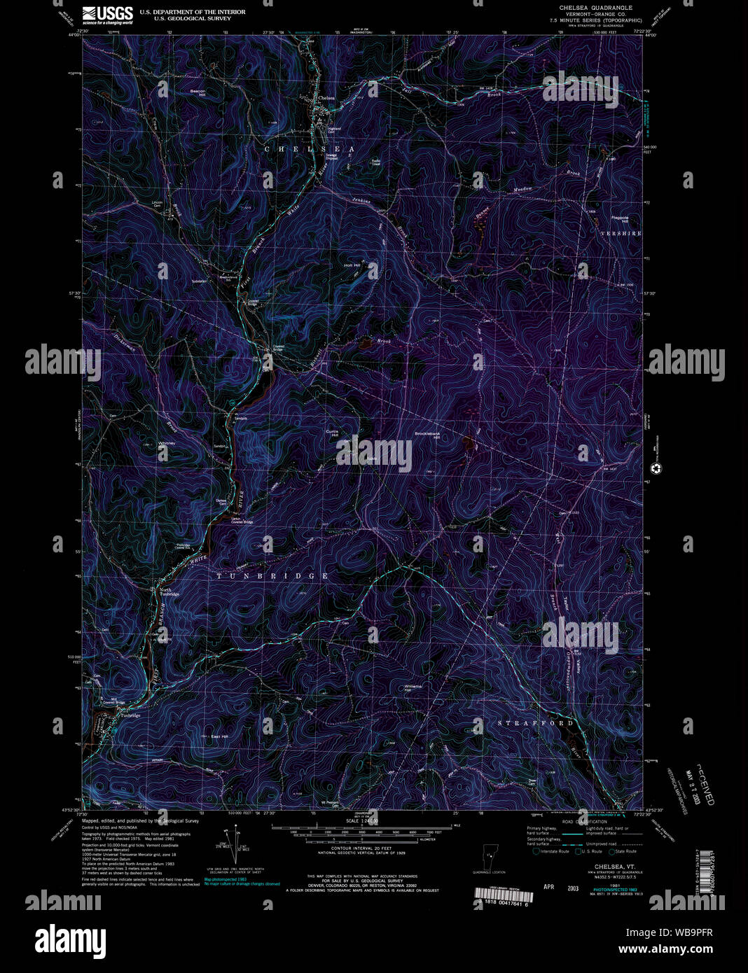 Vermont vt chelsea hires stock photography and images Alamy