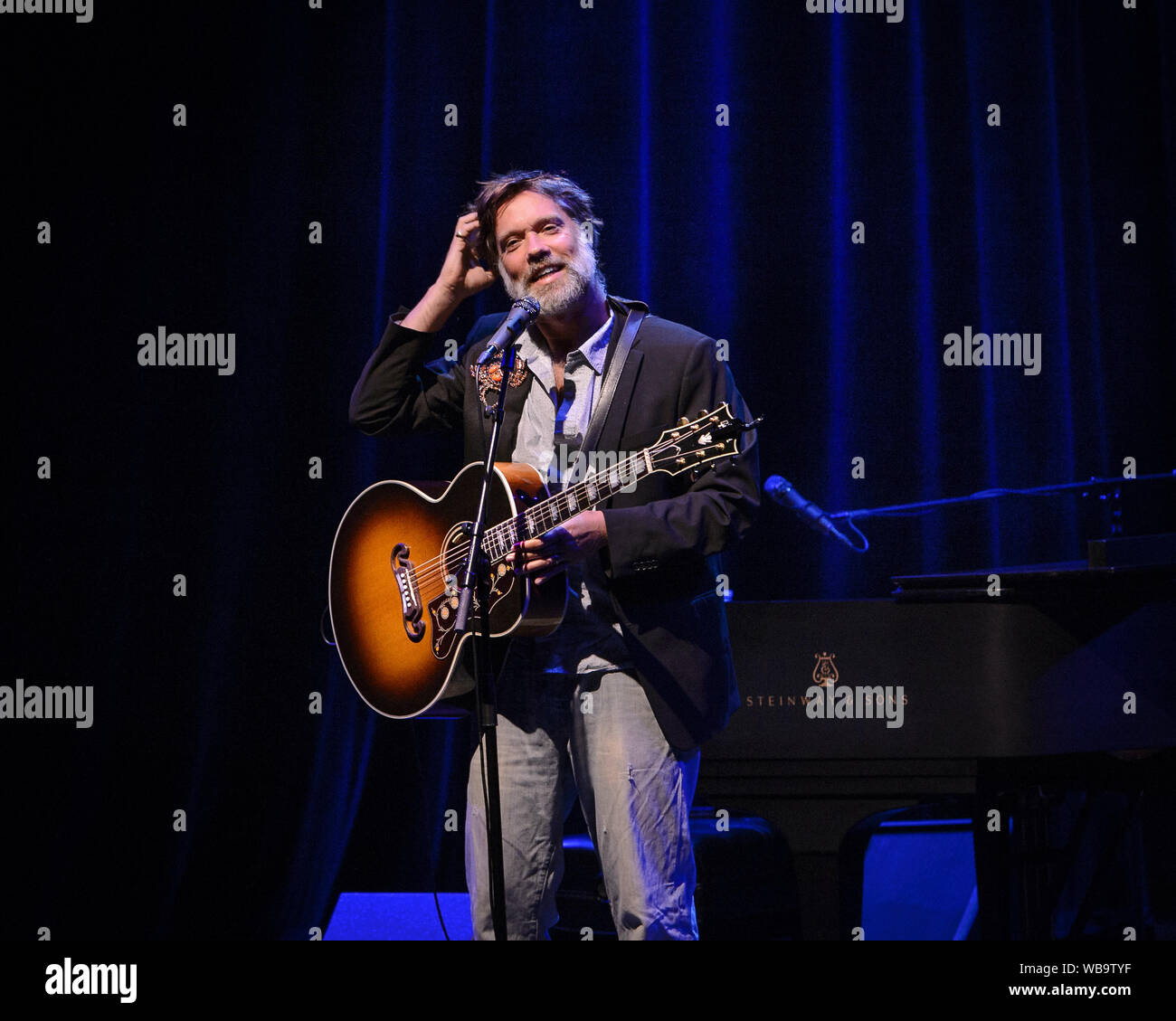 August 24, 2019, South Orange, New Jersey, U.S RUFUS WAINWRIGHT played a sold out show at SOPAC