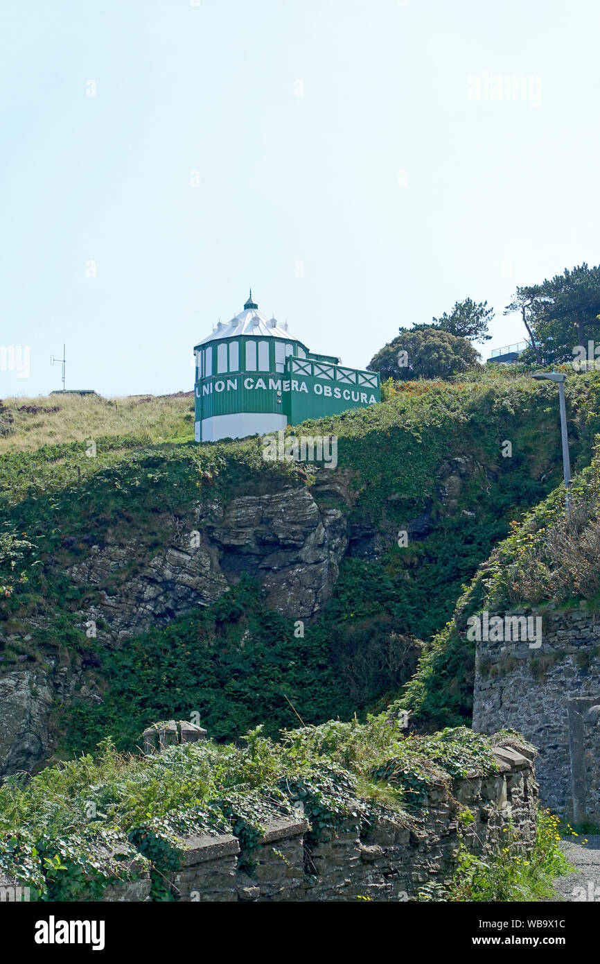 Great Union Camera Obscura on Douglas Head, Isle of Man, was built in 1892  and is unique in the world Stock Photo - Alamy