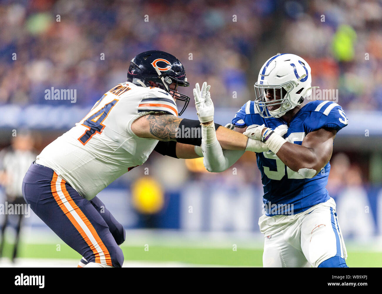 Colts vs. Bears game action