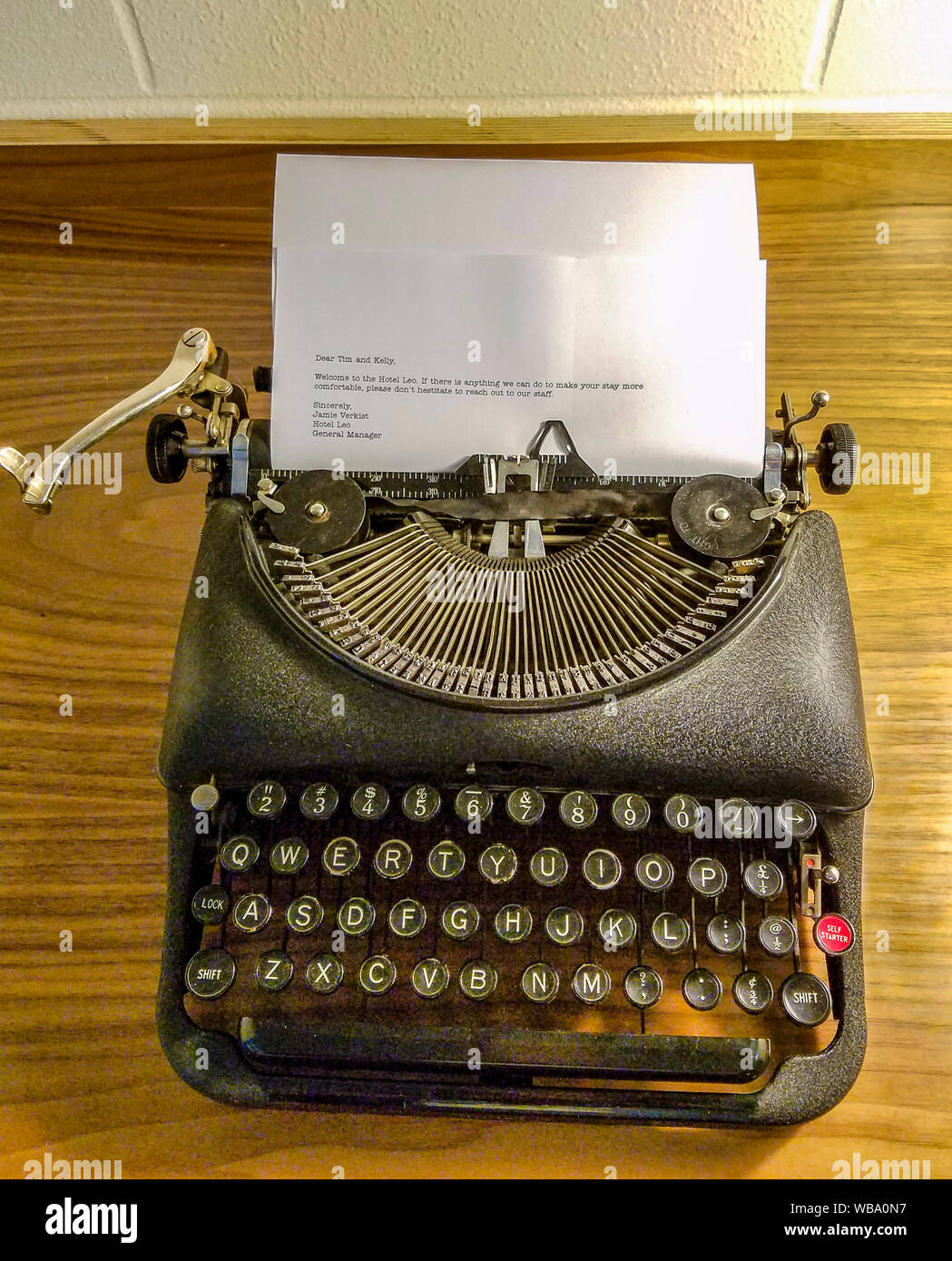 Retro writing machine. stock image. Image of type, typewriter - 81046011