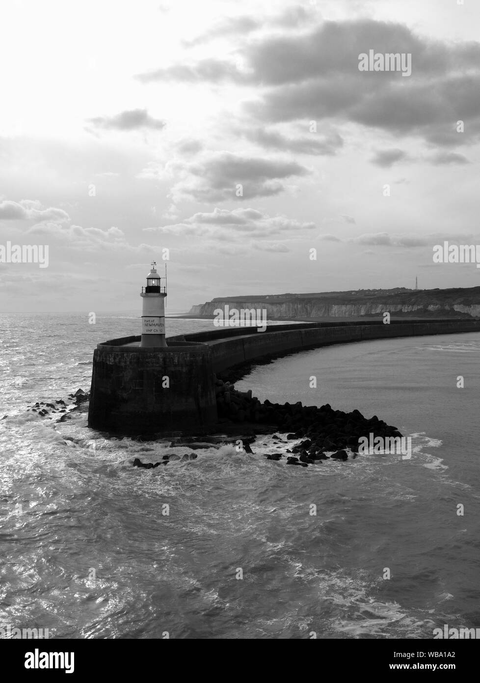 End of the promenade Black and White Stock Photos & Images - Alamy