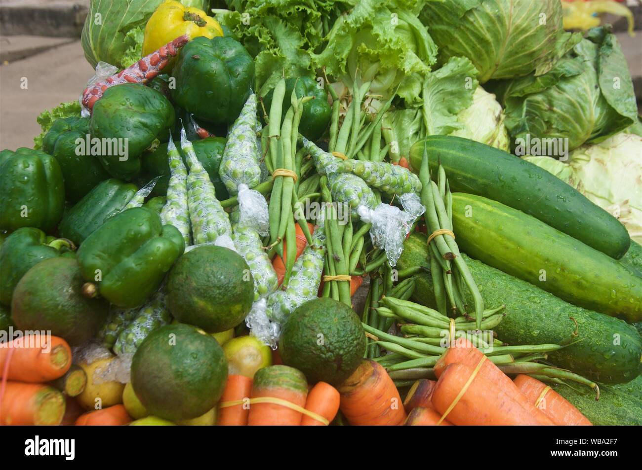 Nigeria marketplace hires stock photography and images Alamy