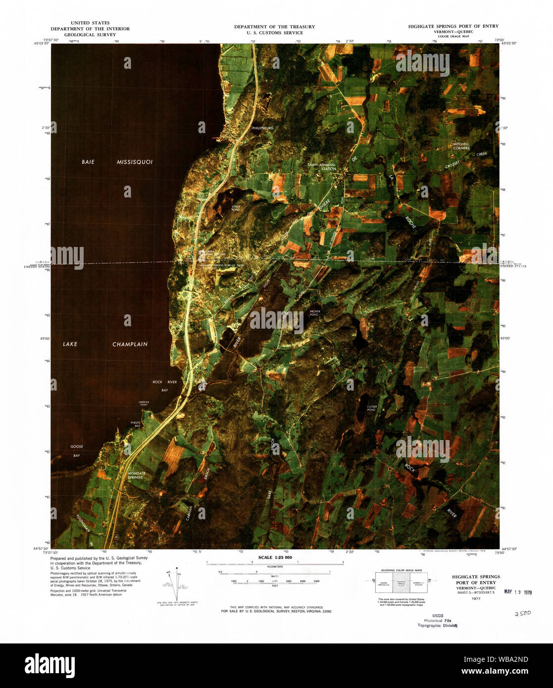 Highgate springs port of entry hires stock photography and images Alamy