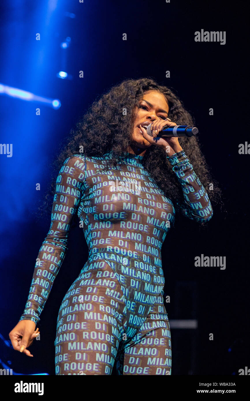 August 24, 2019, Chicago, Illinois, U.S TEYANA TAYLOR during the WGCI