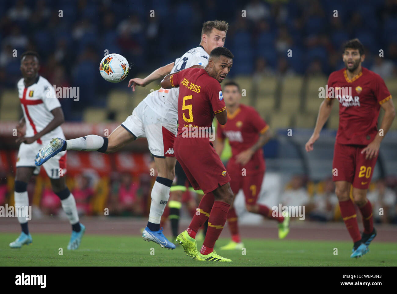 Serie A Football Match AS Roma VS Genoa FC In Rome, February 5th 2022 -  Dreamstime