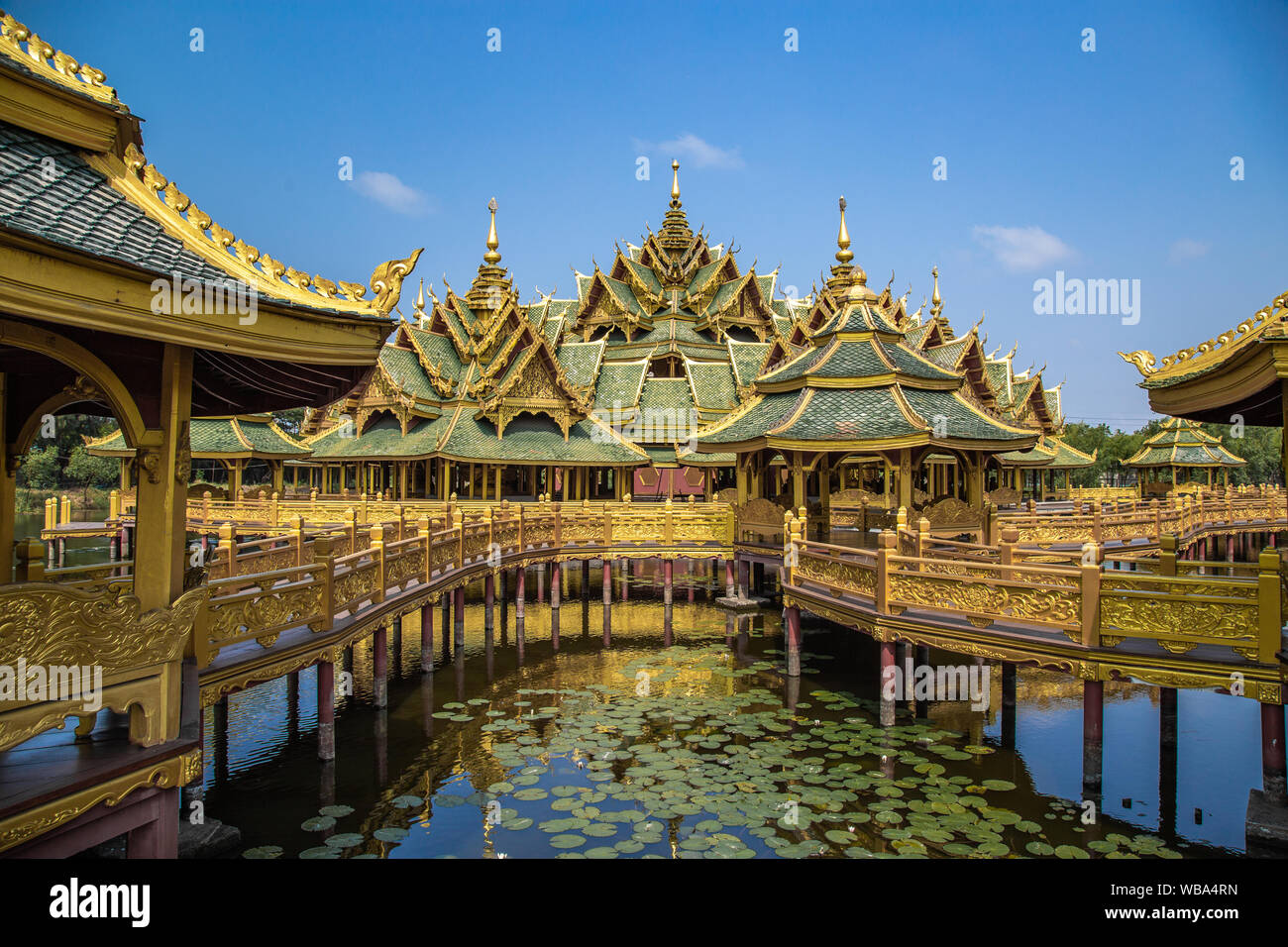 Temples in Ancient City Muang Boran in Bangkok Thailand Stock Photo - Alamy