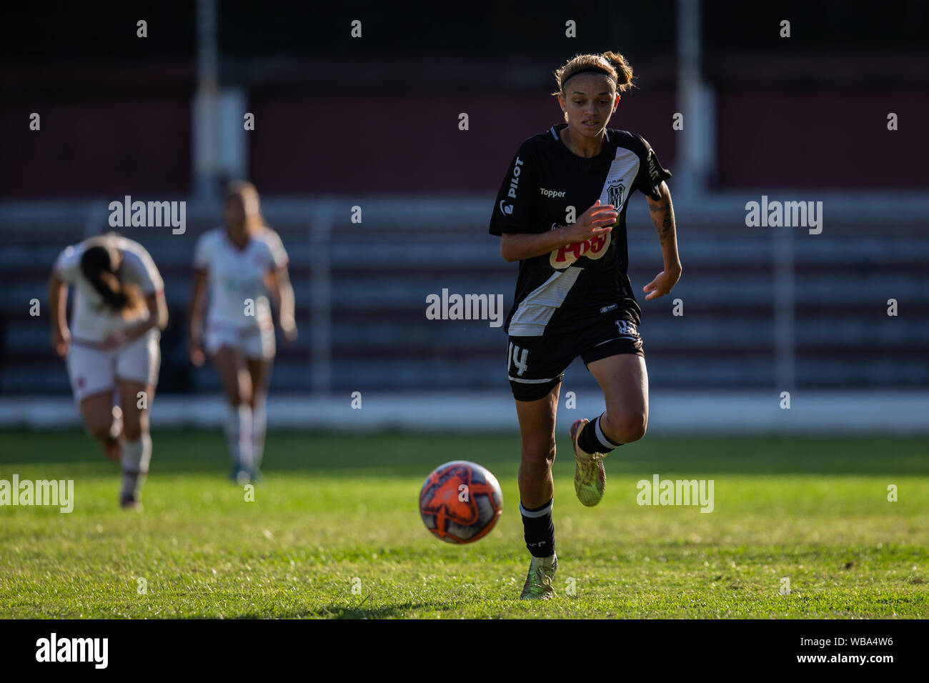 SÃO PAULO, SP - 25.08.2019: JUVENTUS X PONTE PRETA FUTEBOL FEMININO -  Paulista Women's Cionshonship - Juventus wins Ponte Preta 1-0 on Sunday  afternoon, 25 August. The was scored by Renata, one