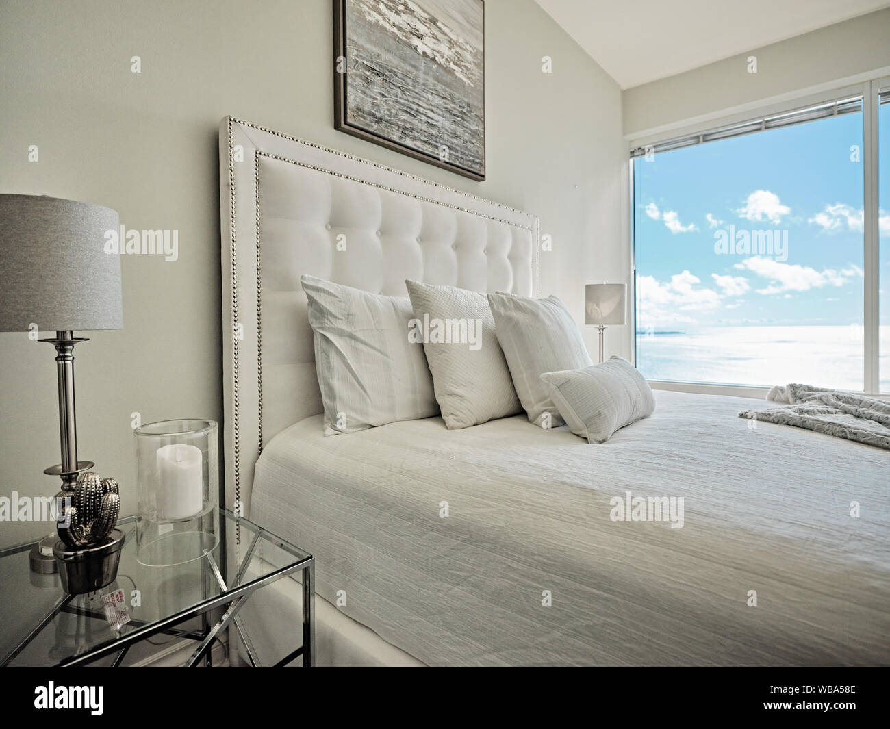 Toronto Waterfront Condo with lake views Stock Photo Alamy