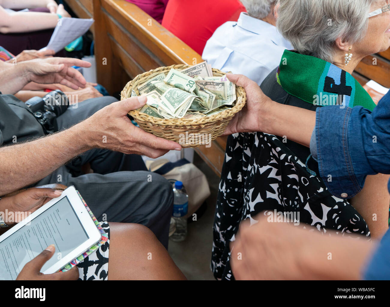Church Offering Basket
