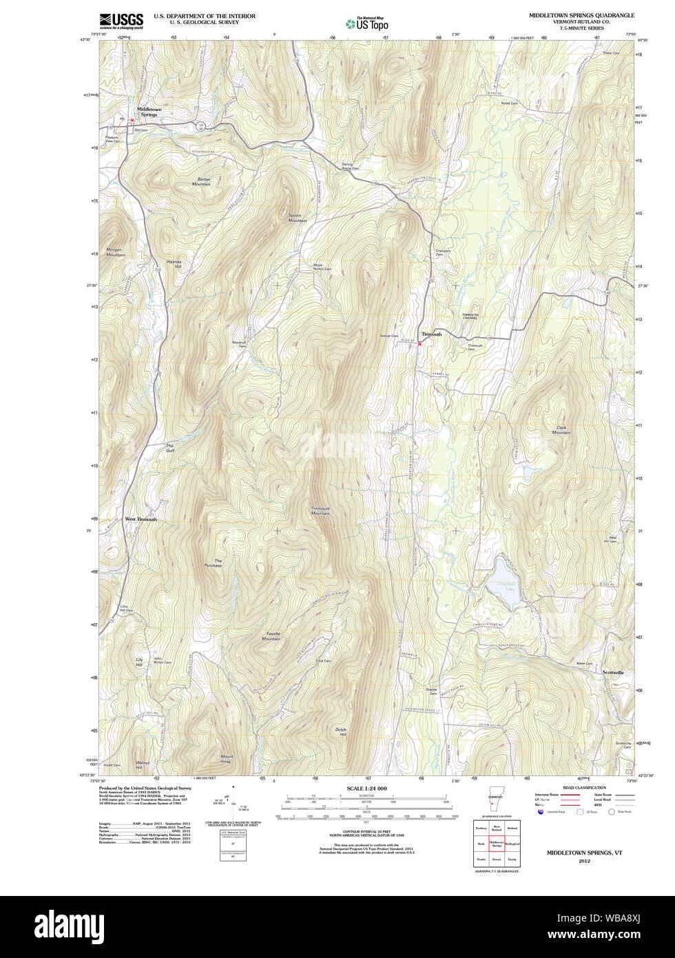 Middletown springs hires stock photography and images Alamy