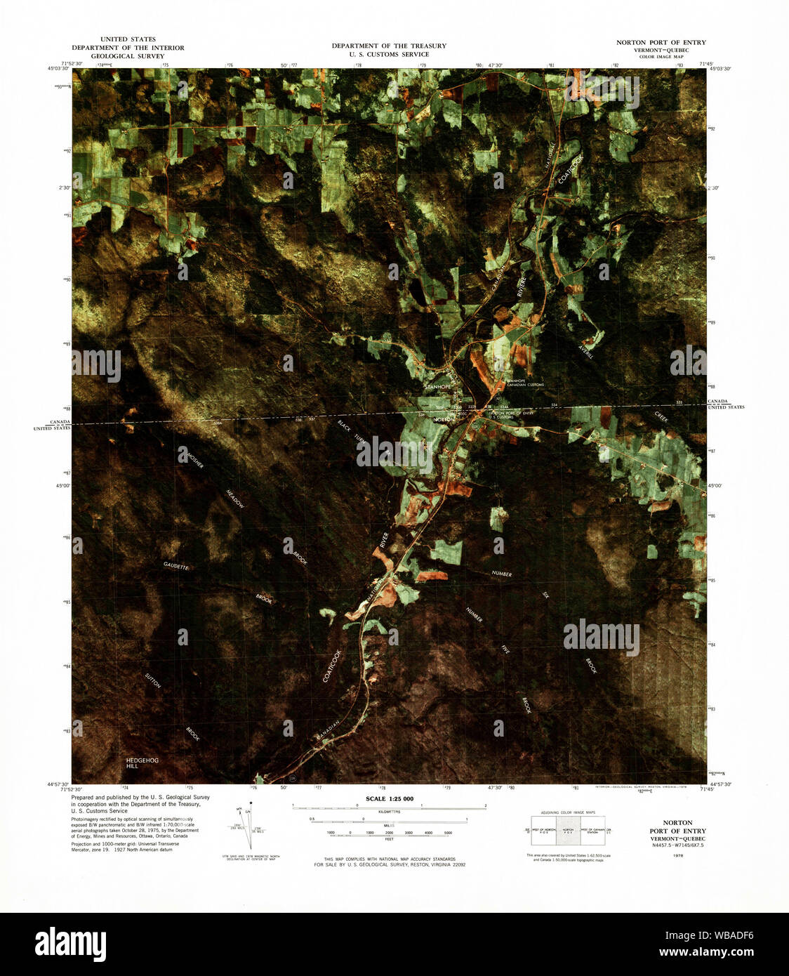 Norton port of entry hires stock photography and images Alamy