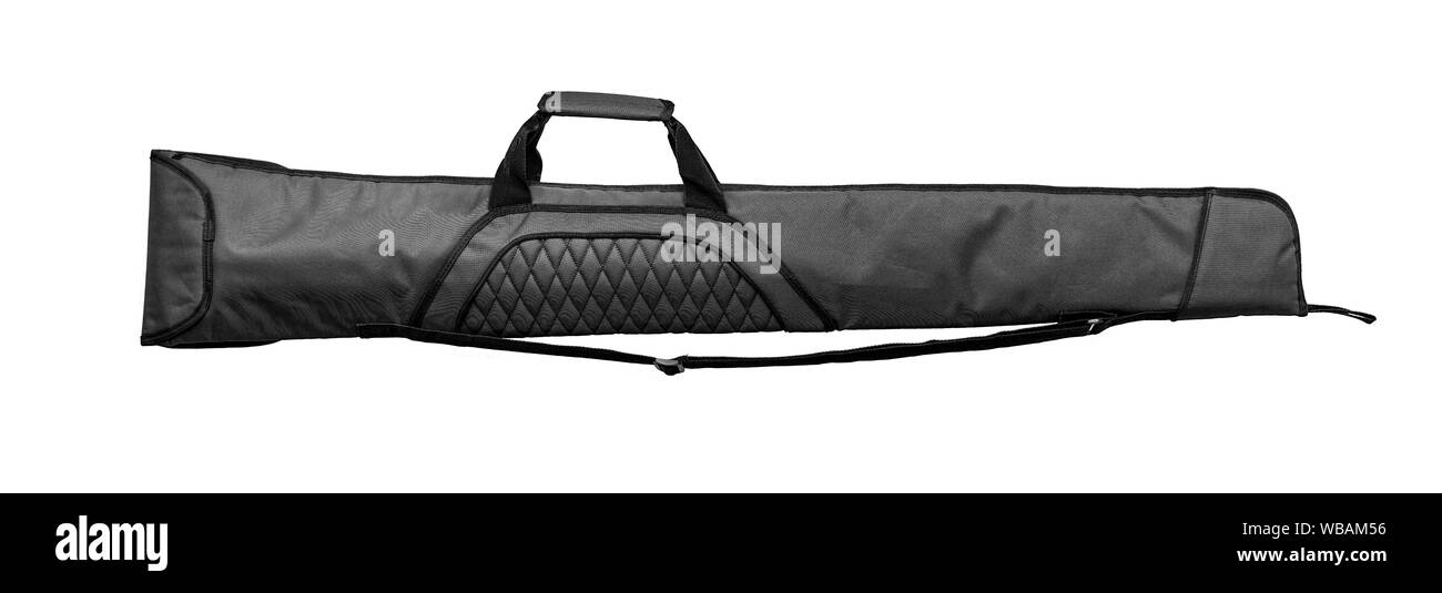 Green soft case for guns isolated for white background Stock Photo - Alamy