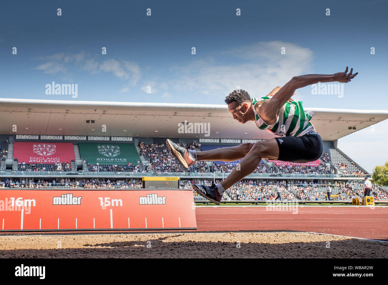 Men's triple jump at the British Athletics Championships, Birmingham