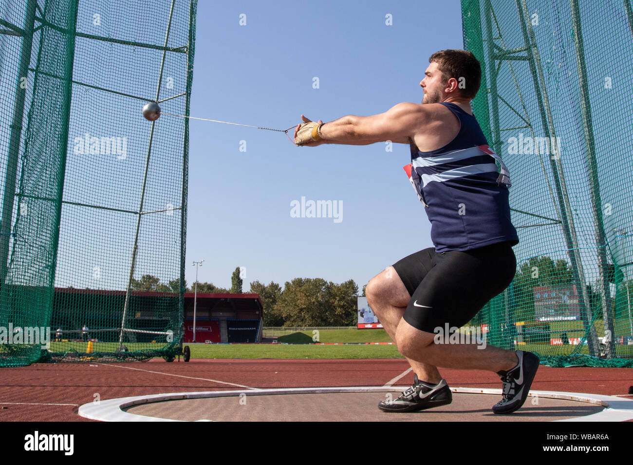 Athlete Hammer Throw High Resolution Stock Photography and Images Alamy