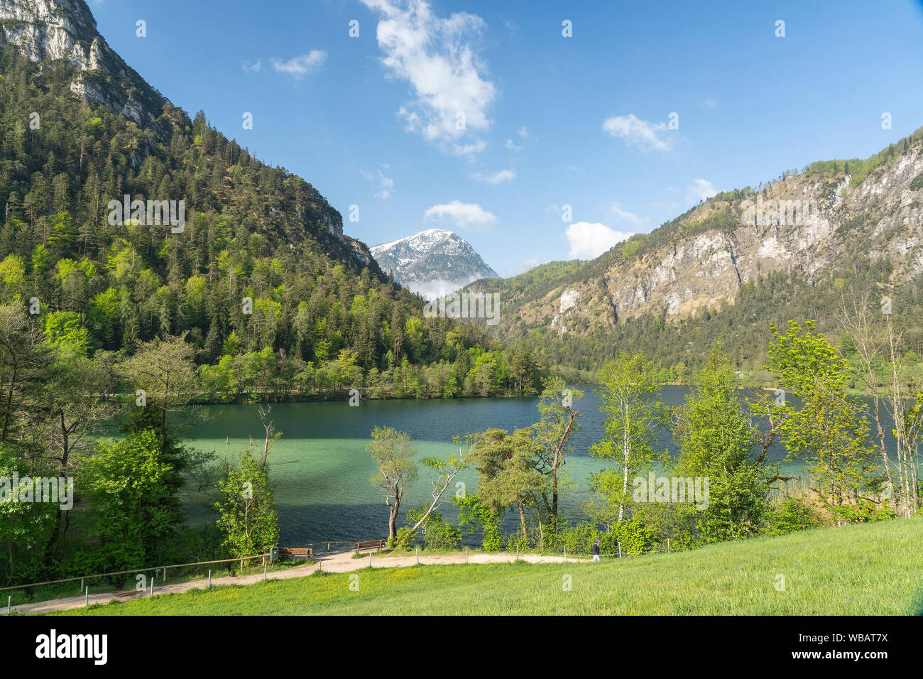 The Picturesque Lake Thumsee Located Near Bad Reichenhall Berchtesgadener Land Upper Bavaria Bavaria Stock Photo Alamy