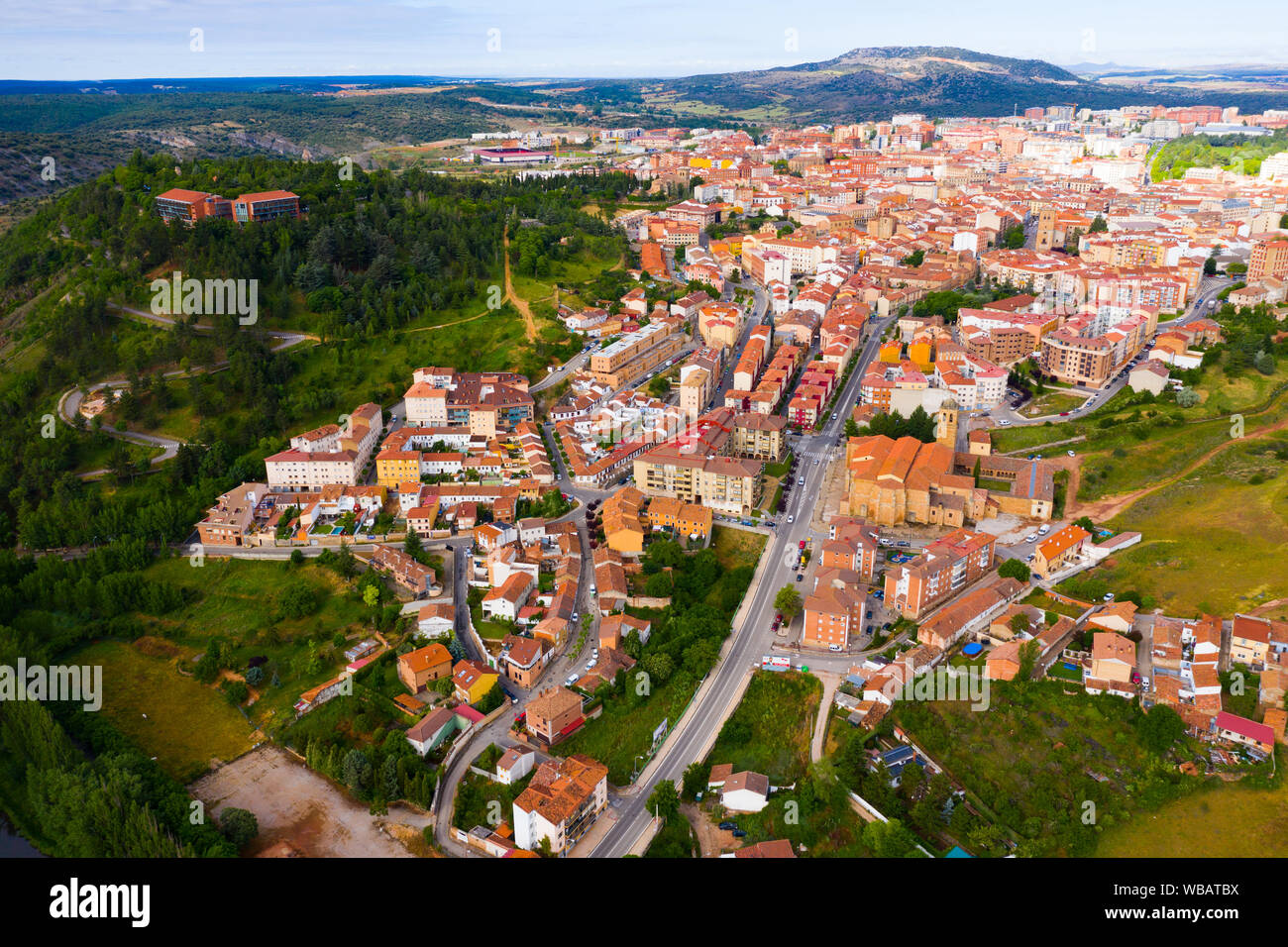 aerial-view-green-hills-small-hi-res-stock-photography-and-images-alamy