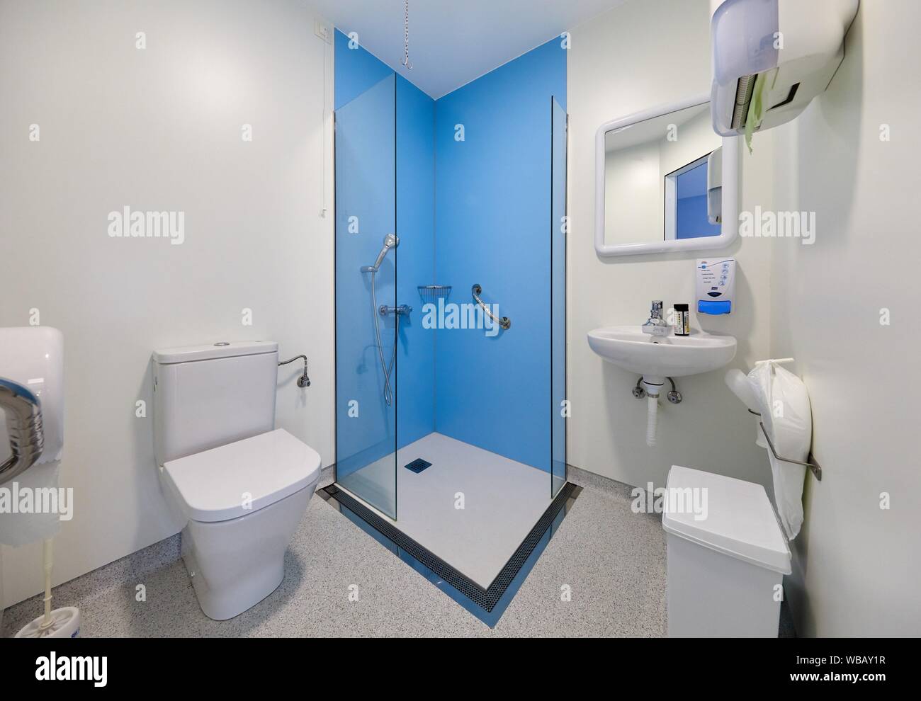 Hospital Patient Room Bathroom