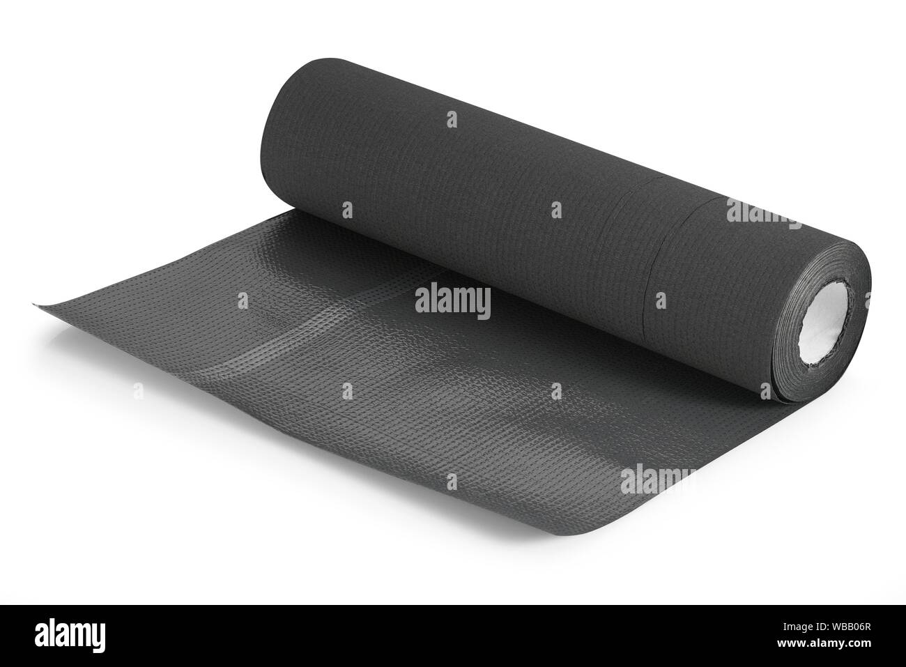 Cosmetic underlay on roll. Disposable foil underlay for cosmetics