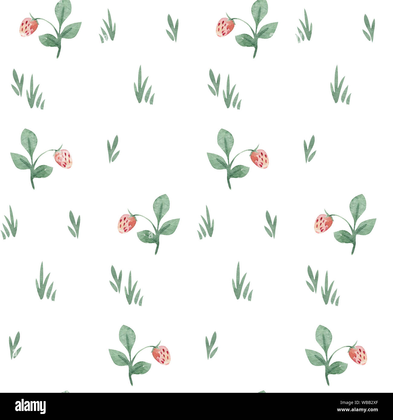 watercolor seamless pattern with cute farm animals with goat, horse ...