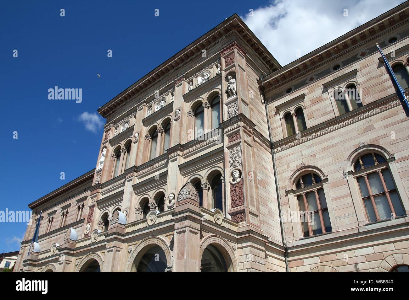 Stockholm, Sweden. Famous old building - National Museum (Nationalmuseet). Stock Photo