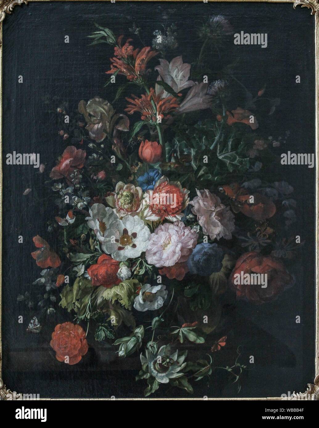 'Bouquet of Flowers', 1715, Rachel Ruysch (1664-1750) Stock Photo