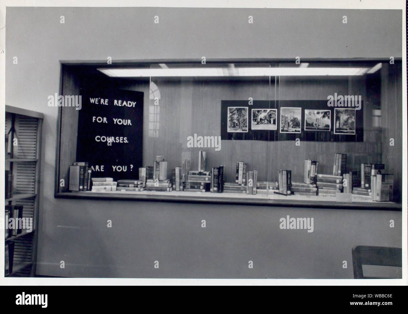 Exhibit We're ready for your courses. Are you? Fordham Branch. New