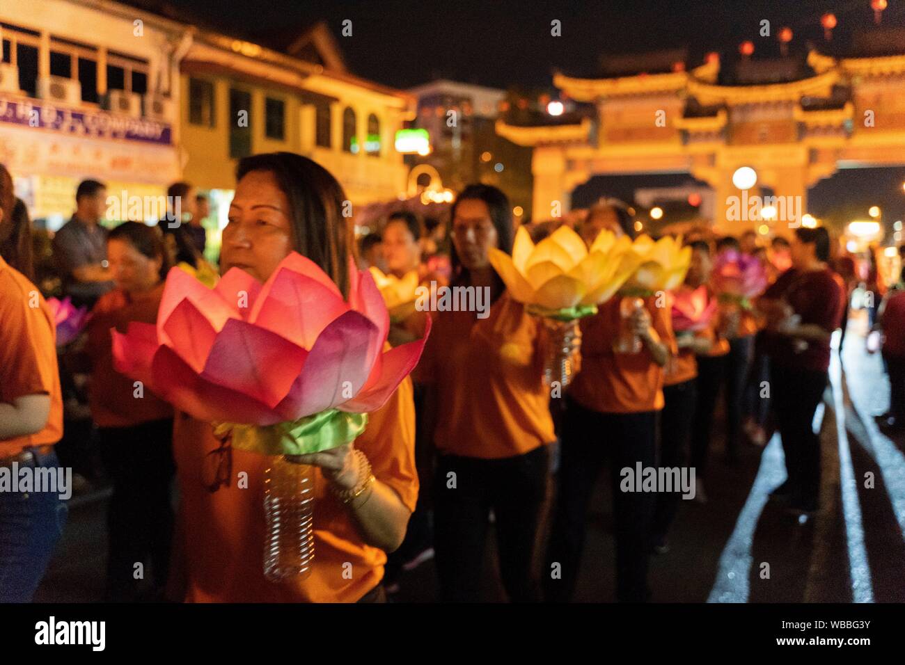Wesak Day Celebration In Kuching Sarawak Malaysia Stock Photo Alamy