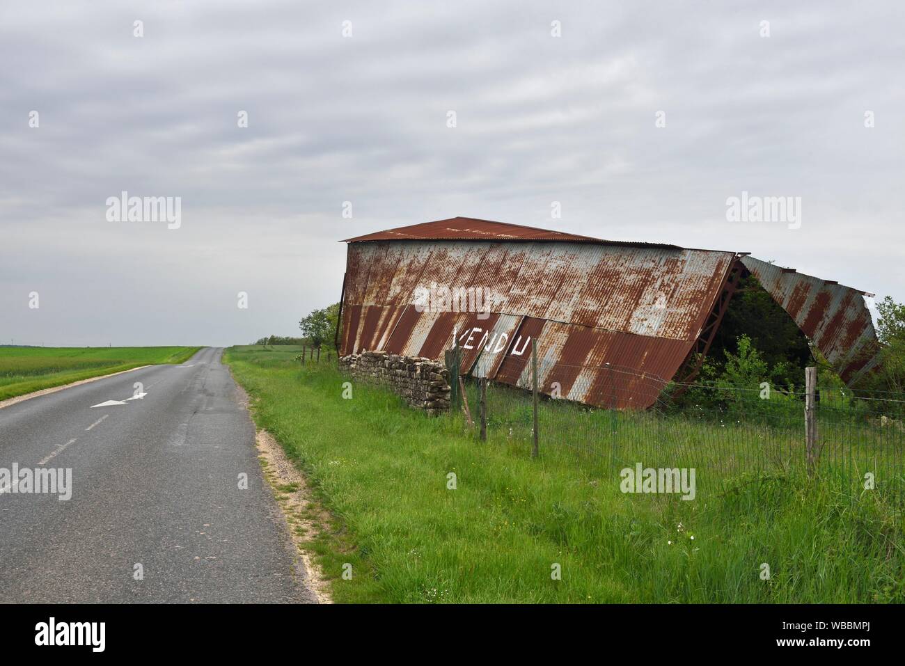Route De Campagne High Resolution Stock Photography And Images Alamy