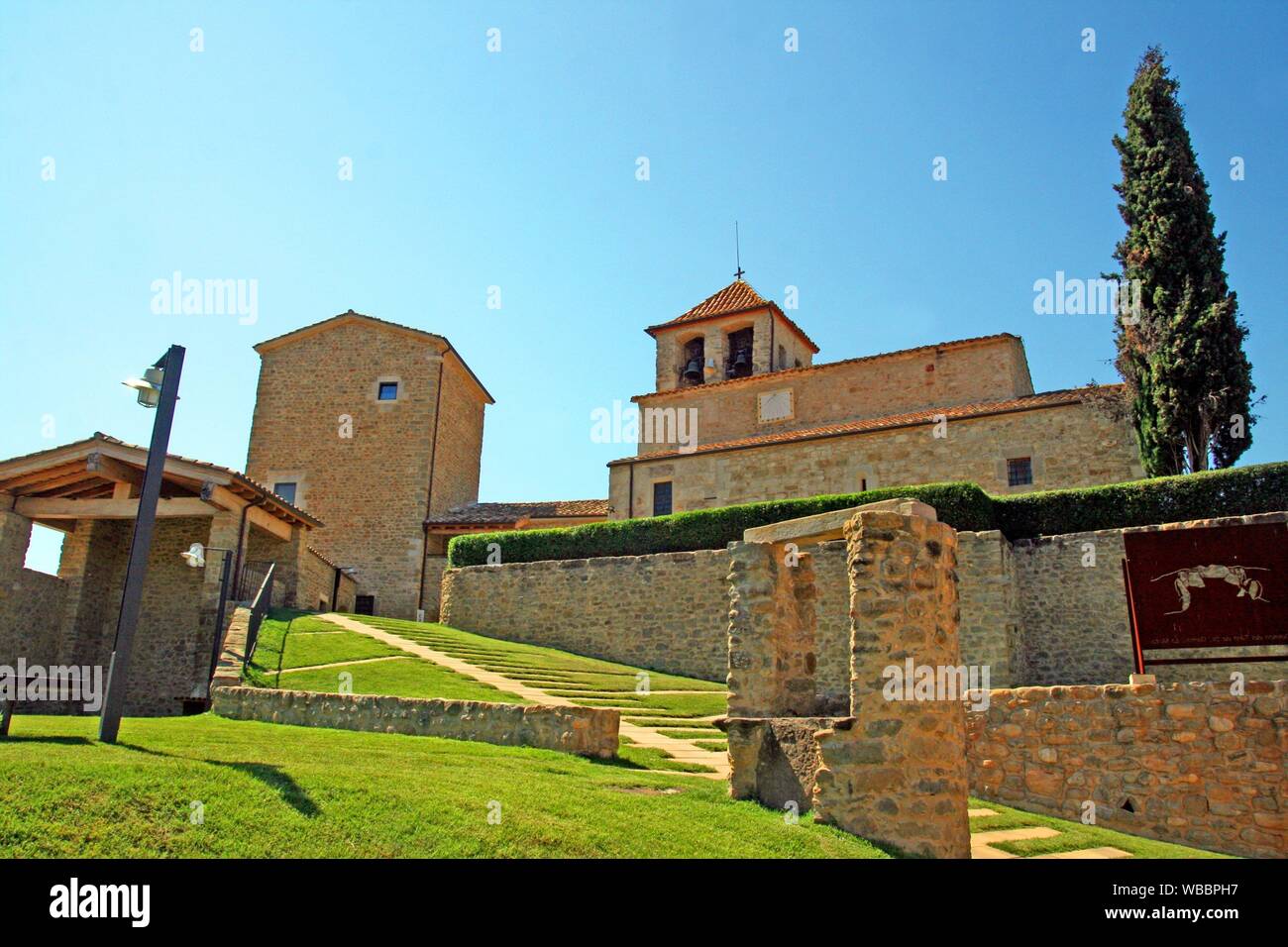 Castle, Palol de Revardit, Girona, Catalonia, Spain Stock Photo - Alamy