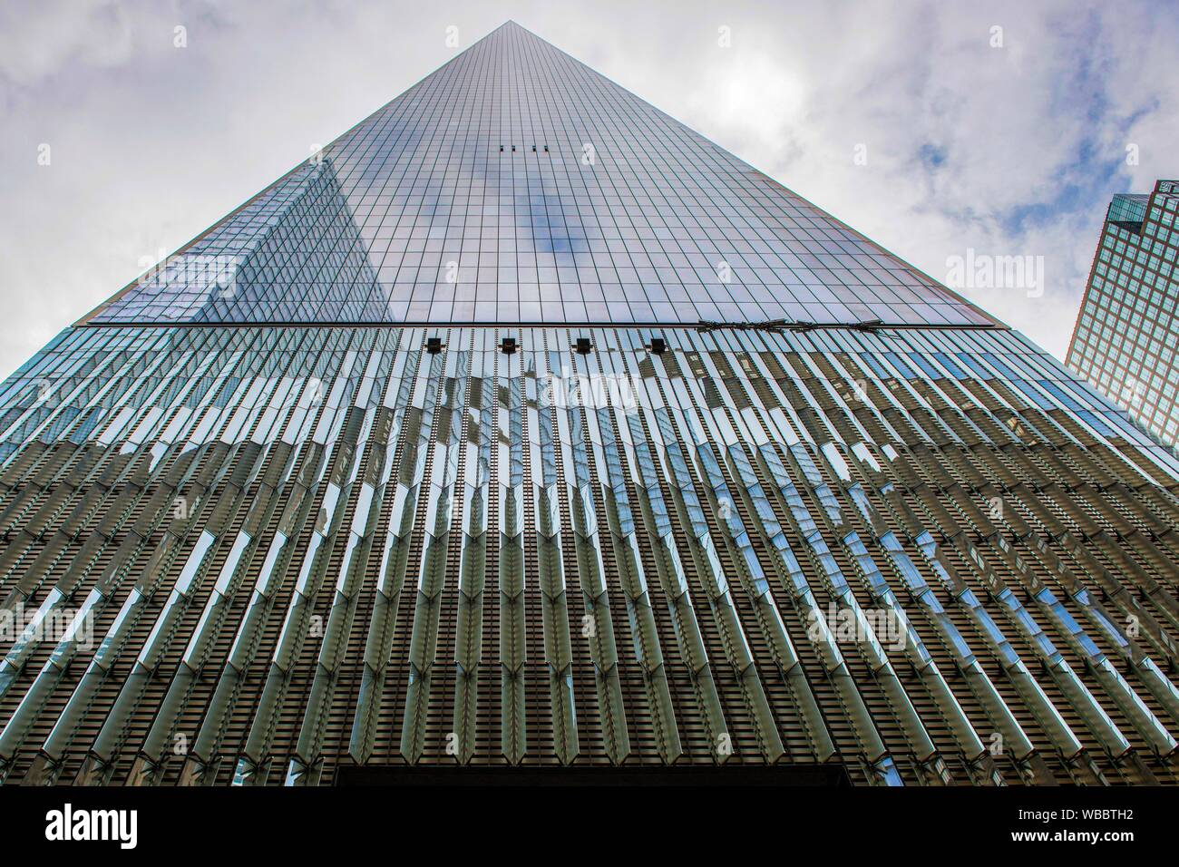 New York City, USA. The newly build Freedom Tower, erected on the site