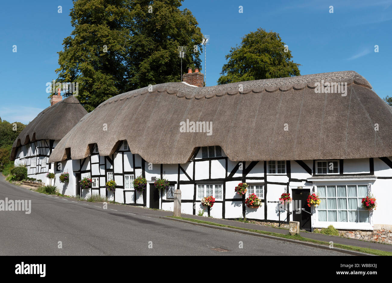 Hampshire village of wherwell hires stock photography and images Alamy