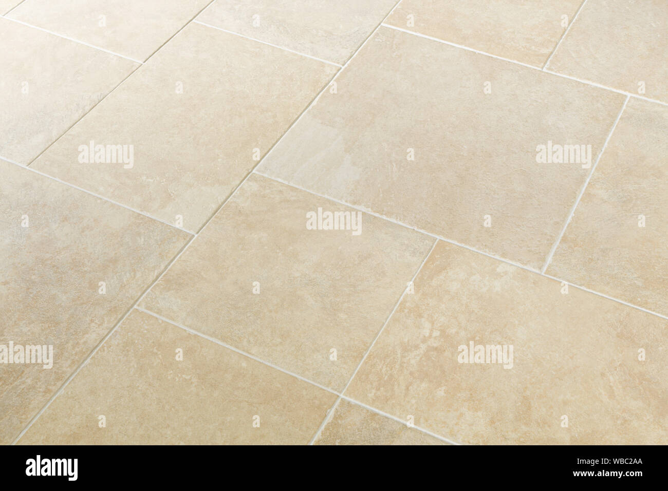 Porcelain tile flooring close up as a background Stock Photo