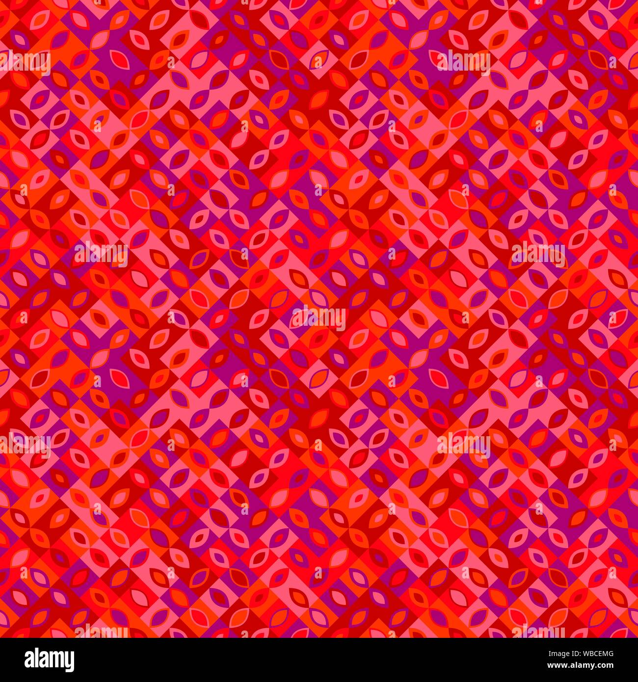 Seamless Colorful Random Curved Shape Pattern Background Abstract