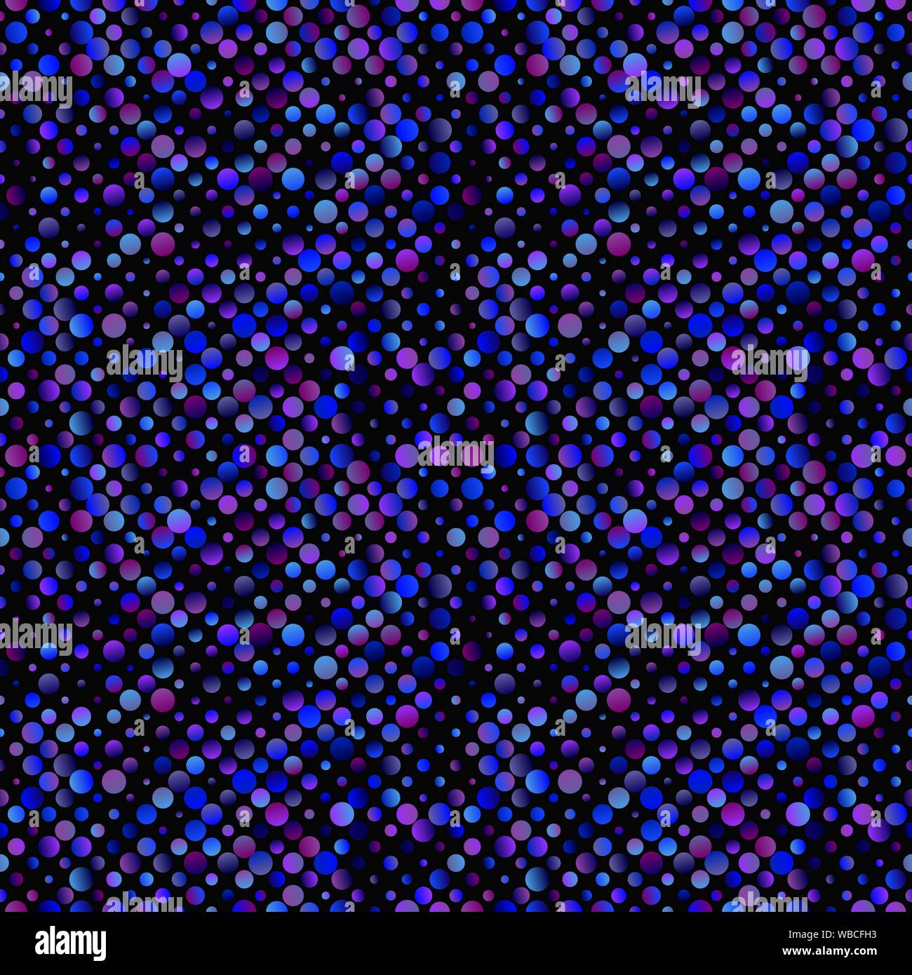 Geometrical chaotic dot pattern background - abstract vector design ...