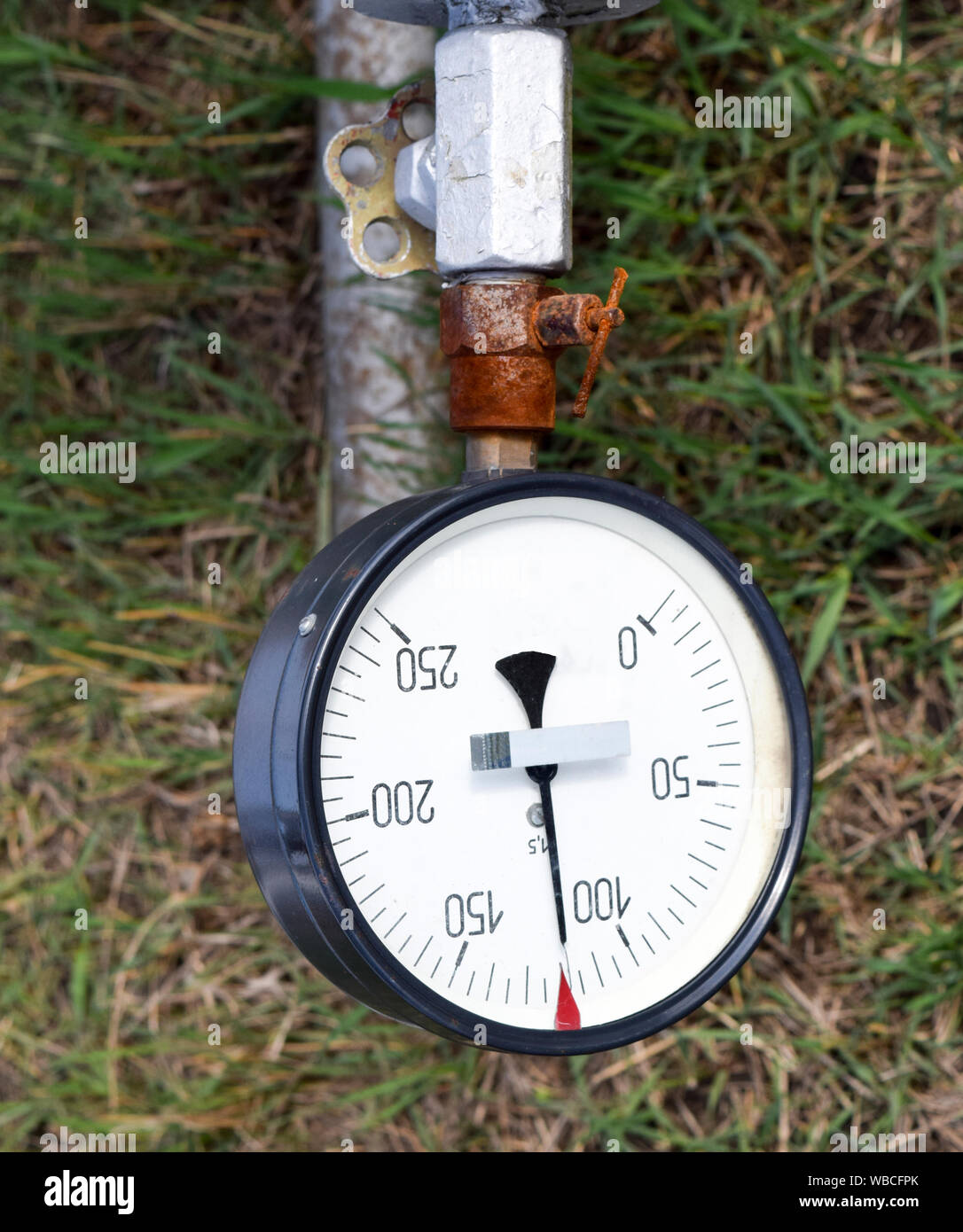 The manometer is the device for measurement of pressure Stock Photo Alamy