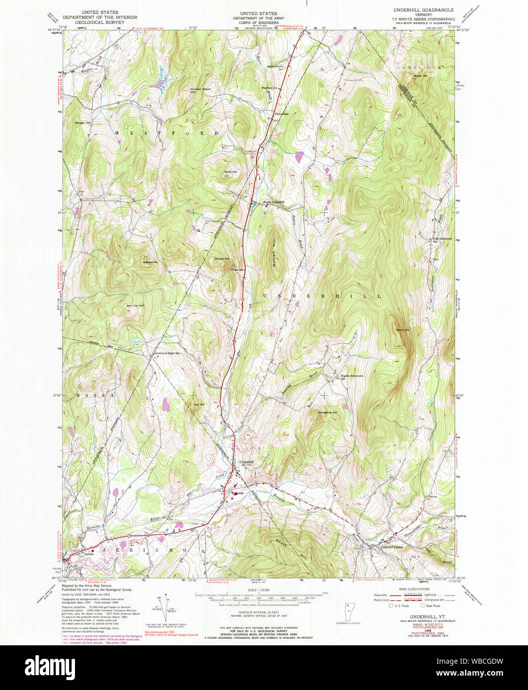 Underhill vermont hires stock photography and images Alamy