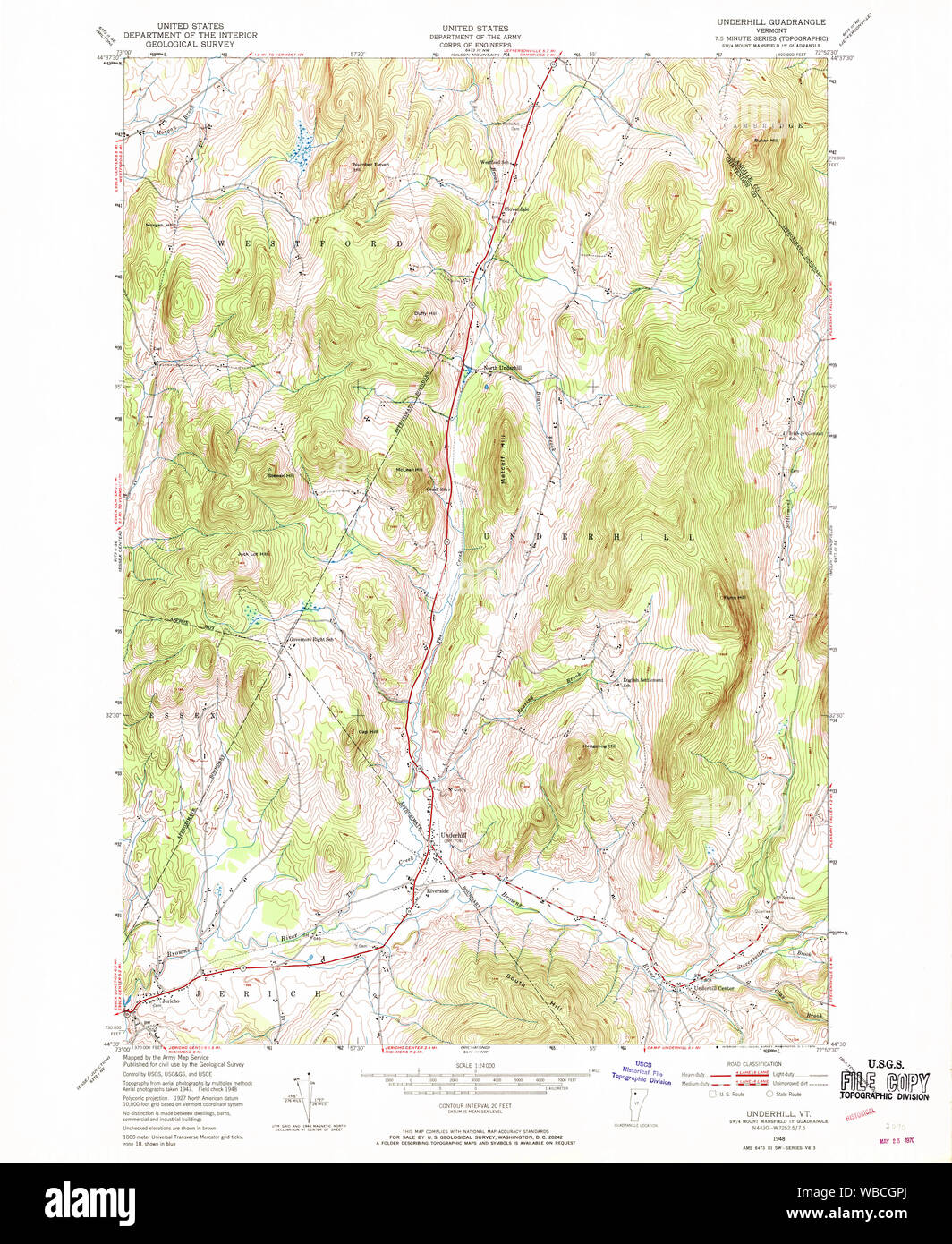 Underhill vermont hires stock photography and images Alamy