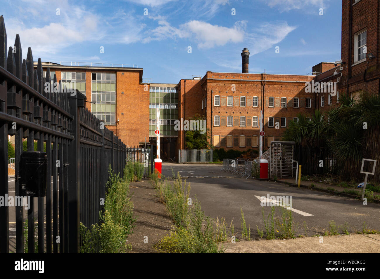 The Horlick's Factory, Slough, Berkshire, now decommissioned. The buildings and land bought by Berkley Homes in August 2018 and on track for renovation Stock Photo