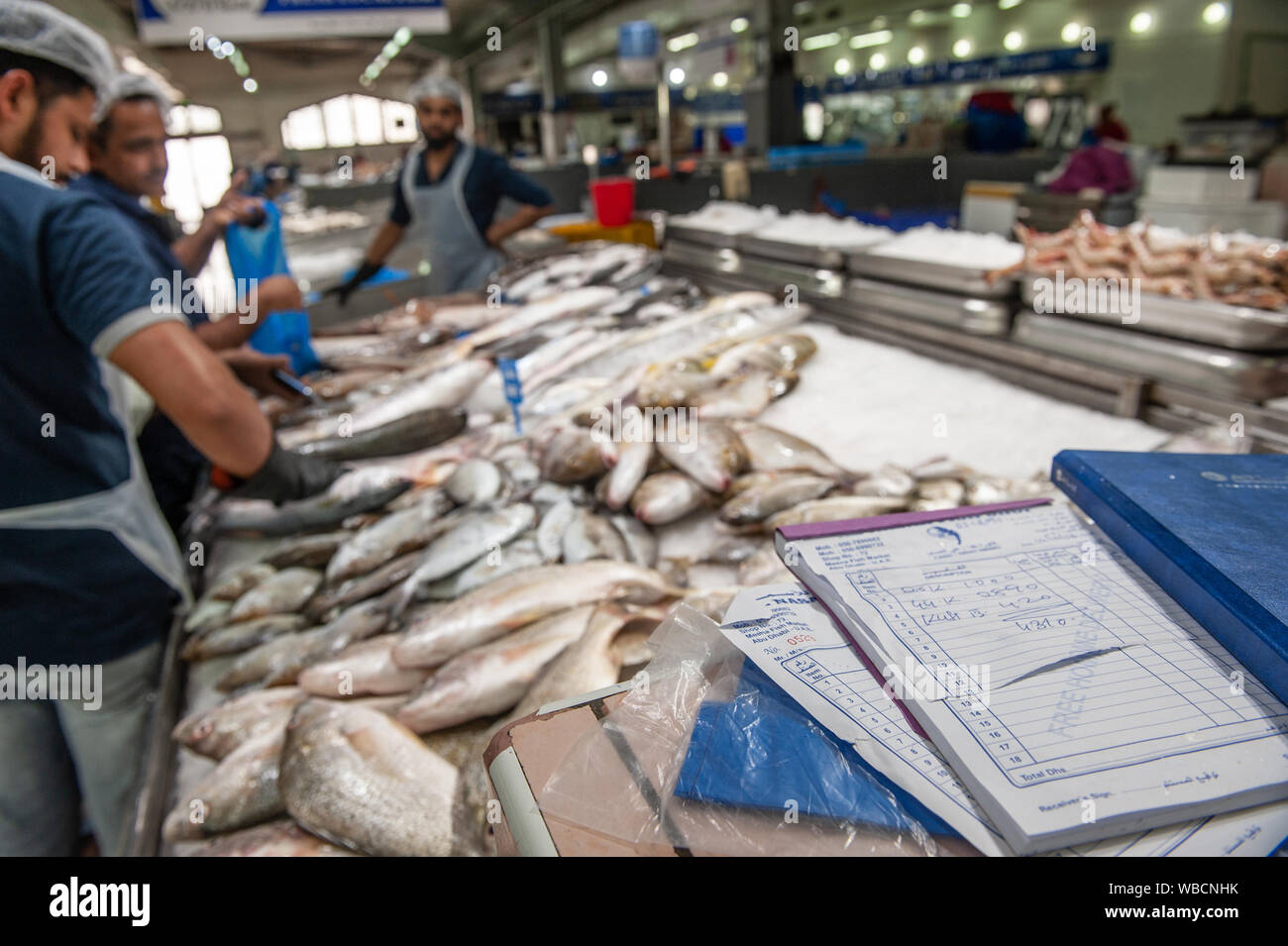 Mina Port Fish Souk, One of the oldest markets in Abu Dhabi, United