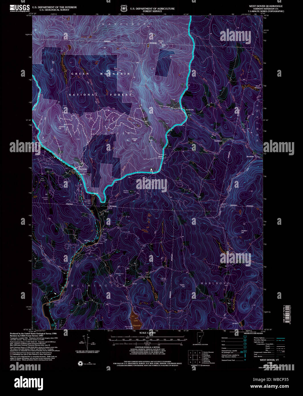 Map Of West Dover High Resolution Stock Photography and Images Alamy