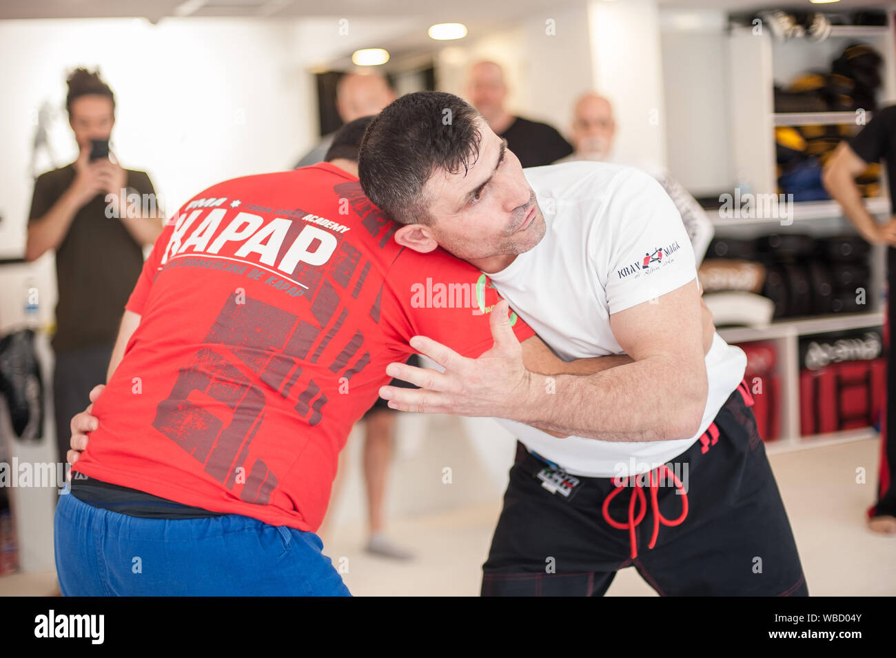 grappling hold high resolution stock photography and images alamy