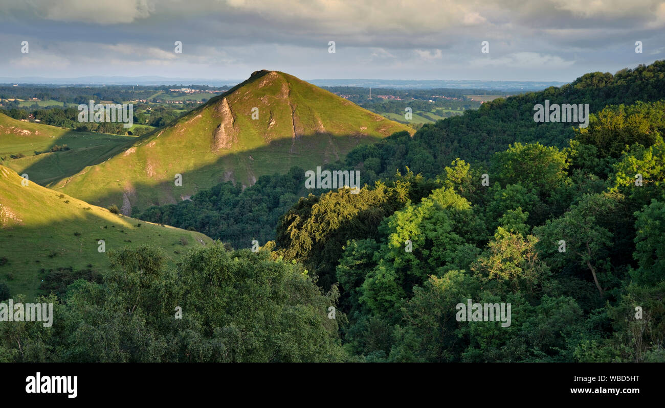 The view of Thorpe Cloud from Air Cottage Farm (2) Stock Photo