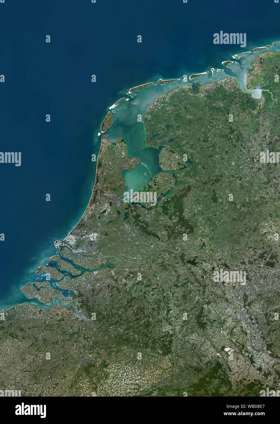 Netherlands Satellite Image High Resolution Stock Photography and ...