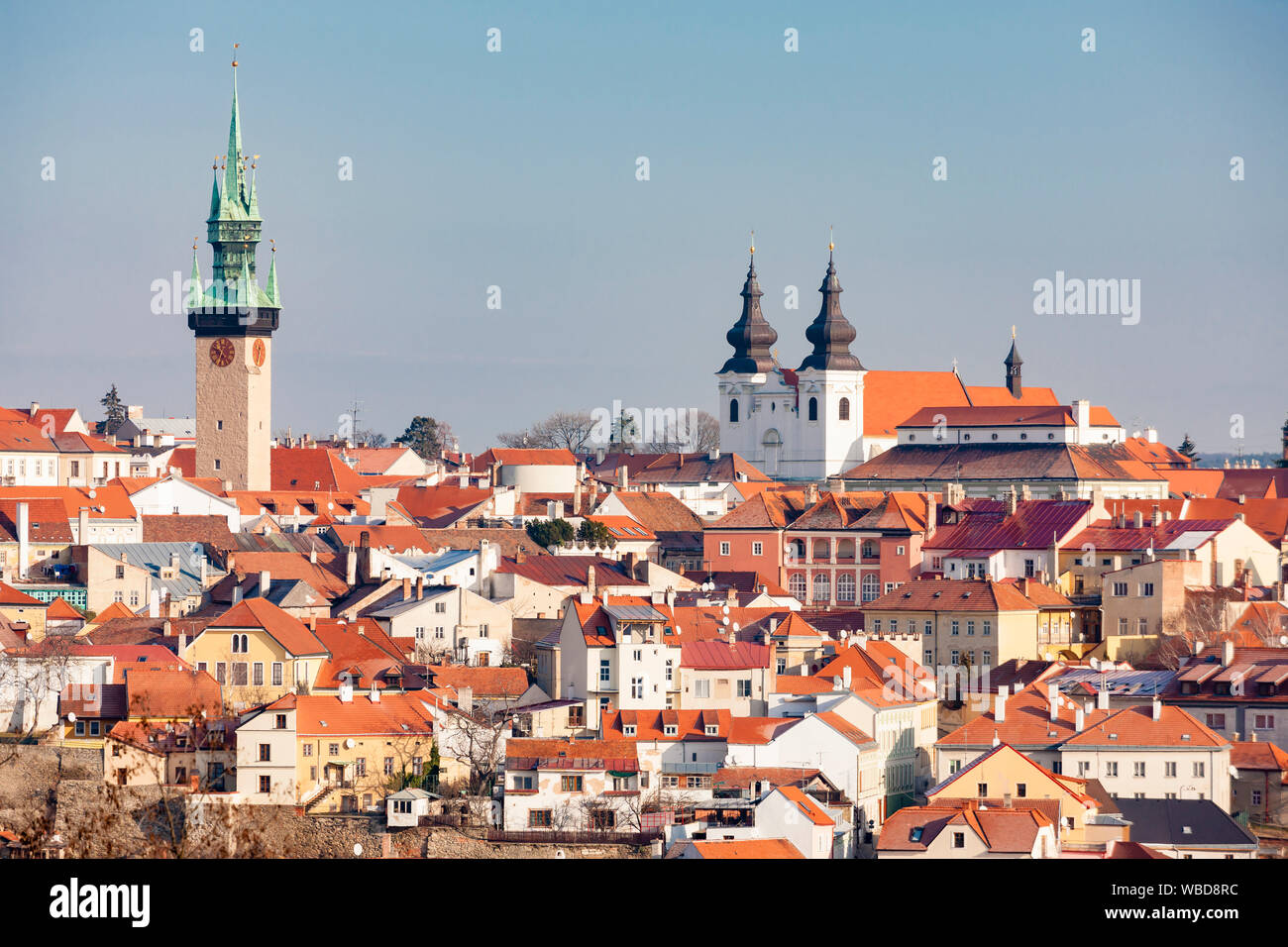 city of Znojmo, Czech Republic Stock Photo